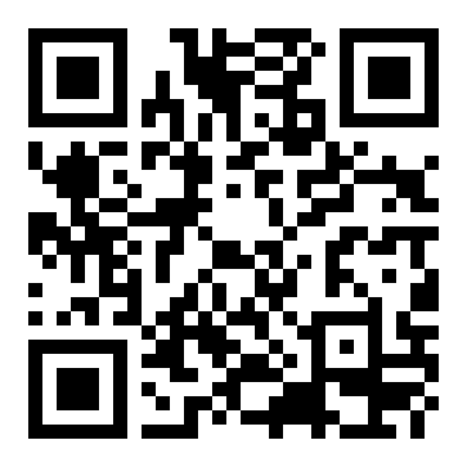 QR code para abrir o formulário de cadastro
